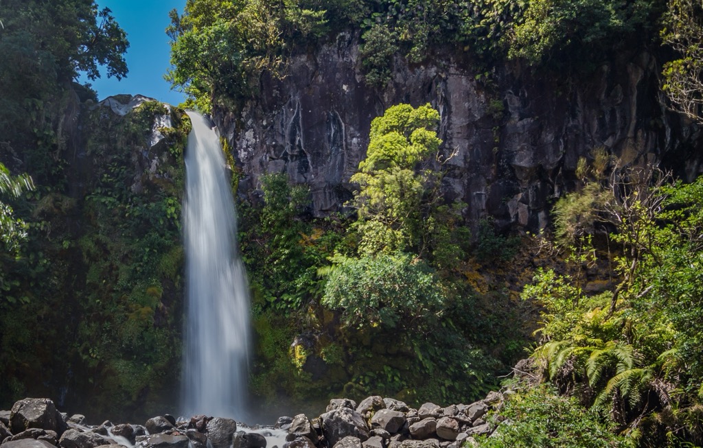 Dawson Falls, Egmont National Park, New Zealand