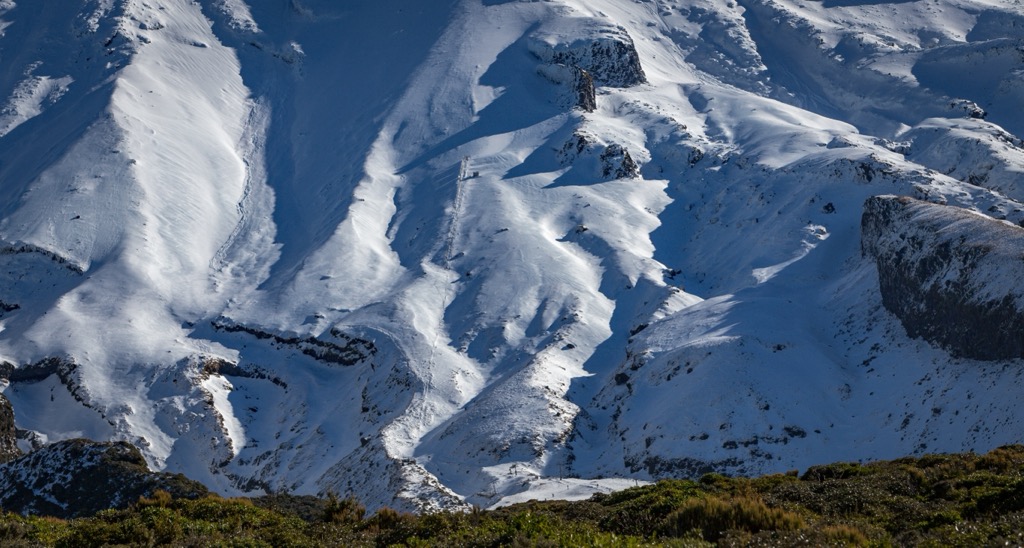 ski field, Egmont National Park, New Zealand