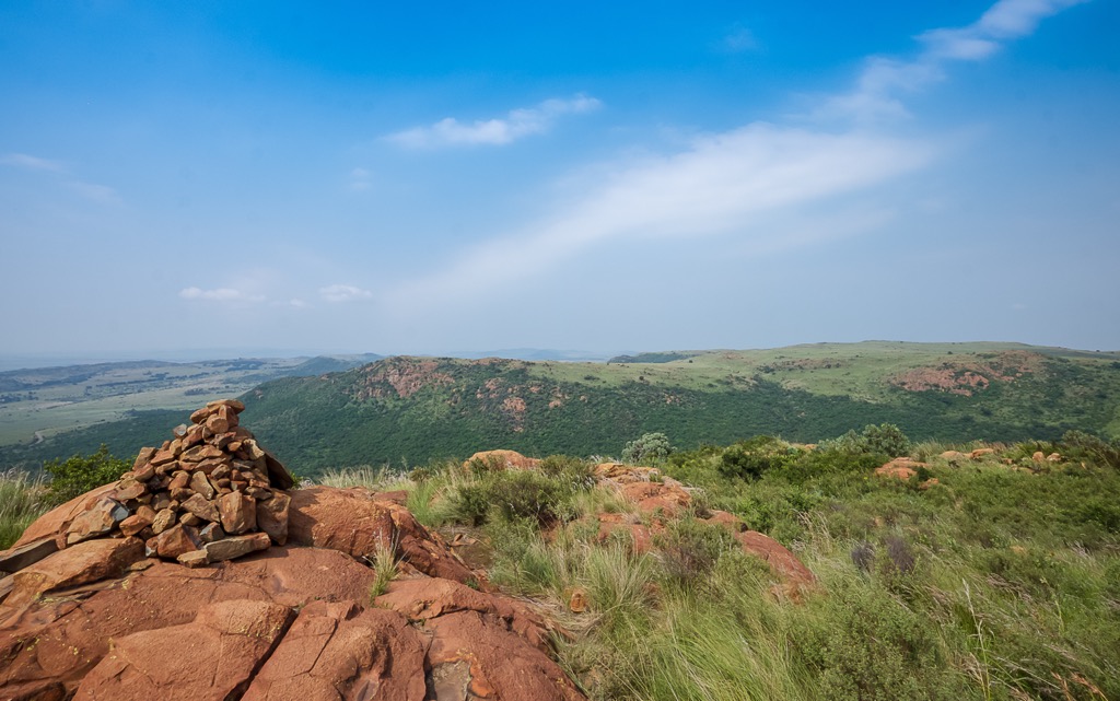 The view from Suikerbosrand Nature Reserve. Ekurhuleni Metropolitan Municipality