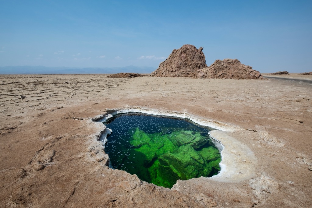 The Danakil Plain. Eritrea