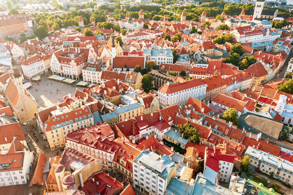 Tallinn Old Town, Estonia