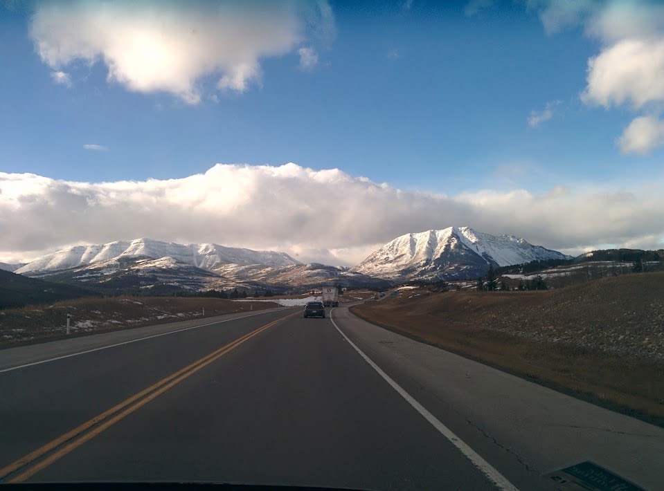 Entering Highway 22 Crowsnest Pass. Photo: Anthony Butt. Fernie Alpine Resort