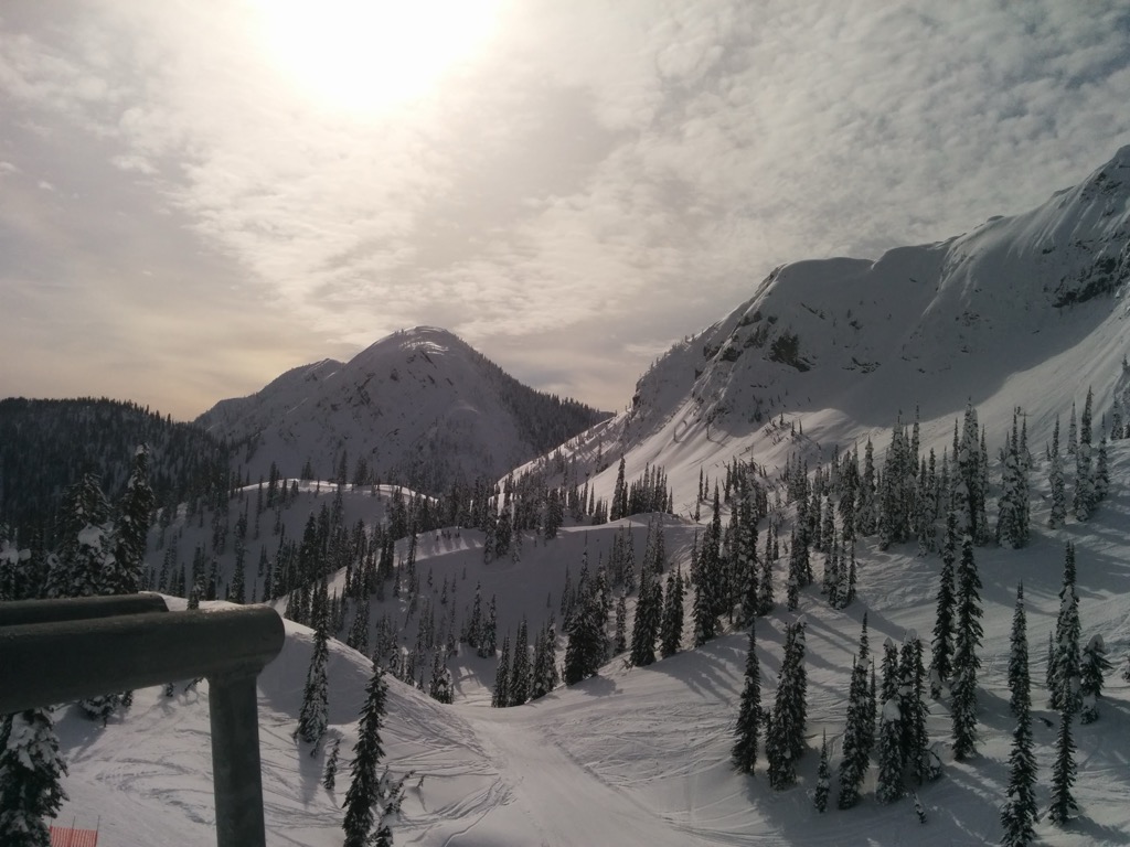 Highline trail in Timber Bowl. Photo: Anthony Butt. Fernie Alpine Resort