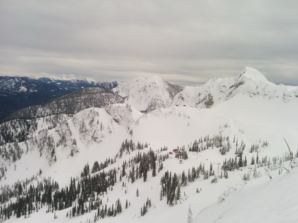 Currie Bowl from Polar Peak. Photo: Anthony Butt. Fernie Alpine Resort