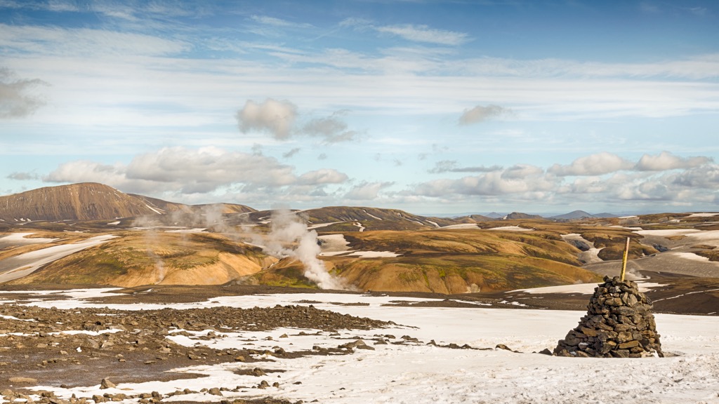 Many of Fjallabak’s cairns are over 115 years old. Fjallabak Nature Reserve