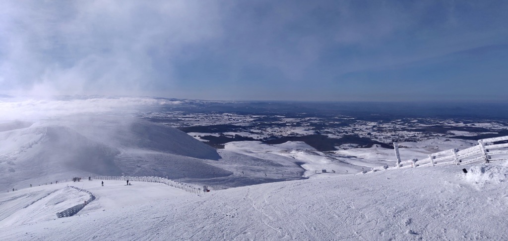 SuperBesse-Puy de Sancy ski resort, France
