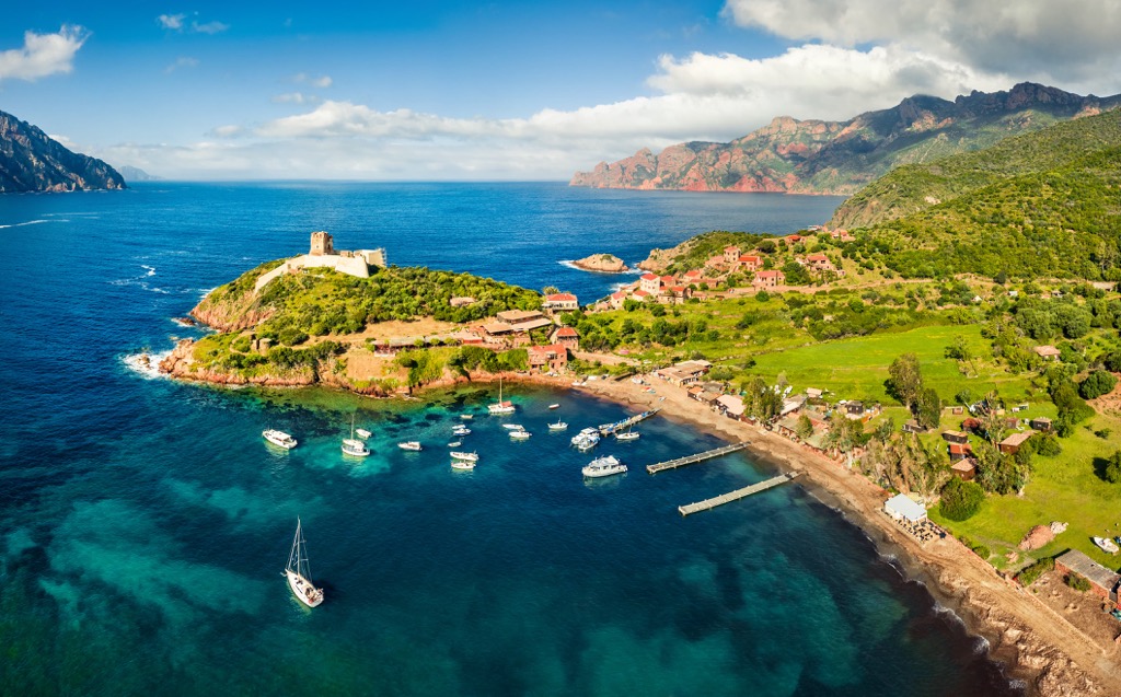 Corsica island, France