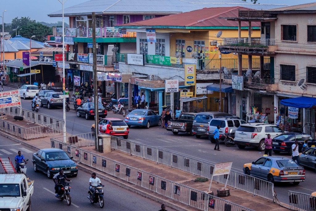 Tamale, Ghana. Ghana Mountains
