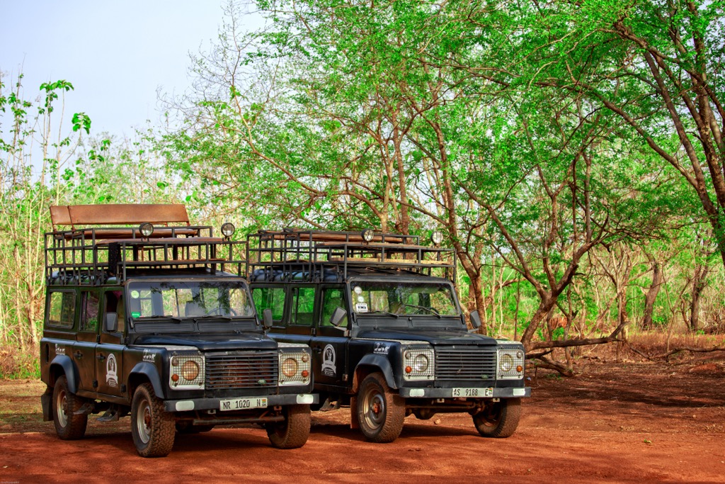 Mole National Park is mainly accessed through vehicle safari due to the presence of dangerous wildlife and thick jungle. Ghana Mountains