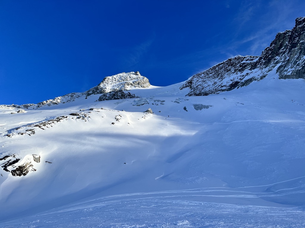Glacier du Pendant. Photo: Sergei Poljak. Grands Montets