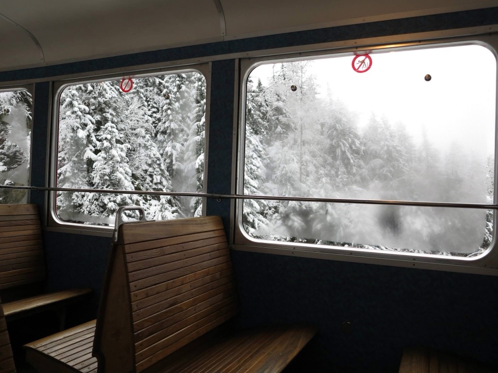 Montenvers train. Photo: Anna Lochhead. Grands Montets