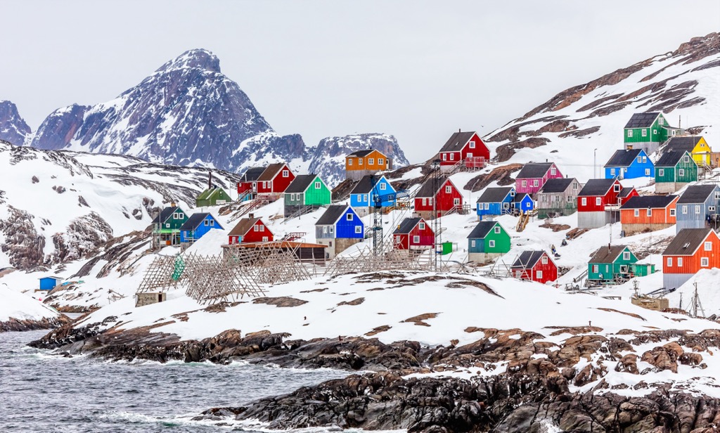Kangamiut village, Greenland
