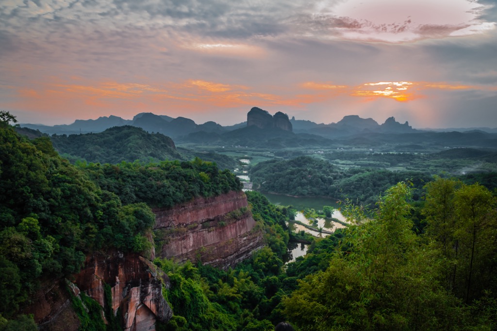 Danxiashan is a UNESCO Global Geopark in Guangdong Province. Guangdong