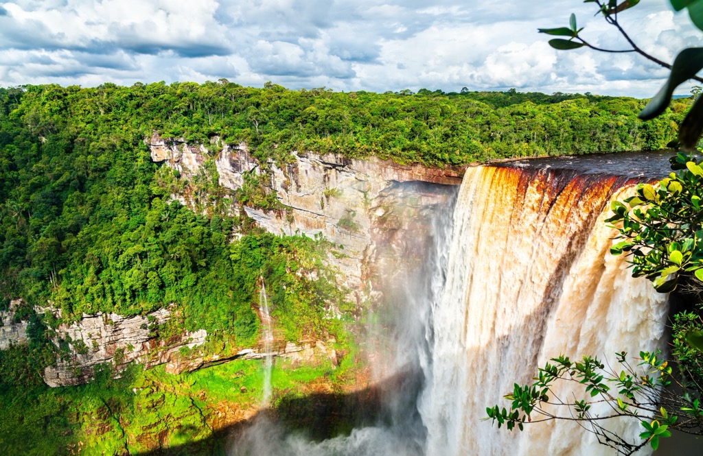 Kaieteur Falls on the Potaro River. Guyana