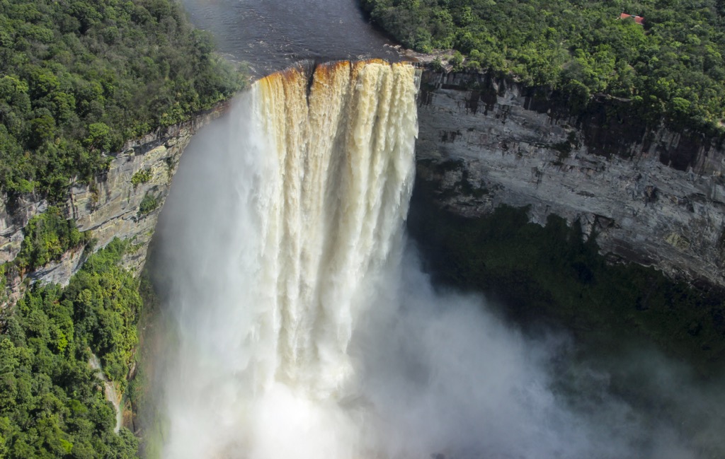 Another view of Kaieteur Falls, one of the world’s most impressive waterfalls. Guyana