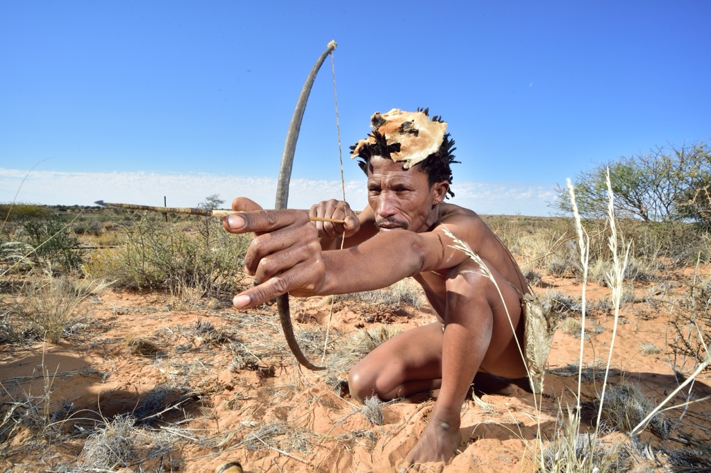 San peoples still reside throughout northern South Africa, Namibia, and Botswana. Helderberg Nature Reserve