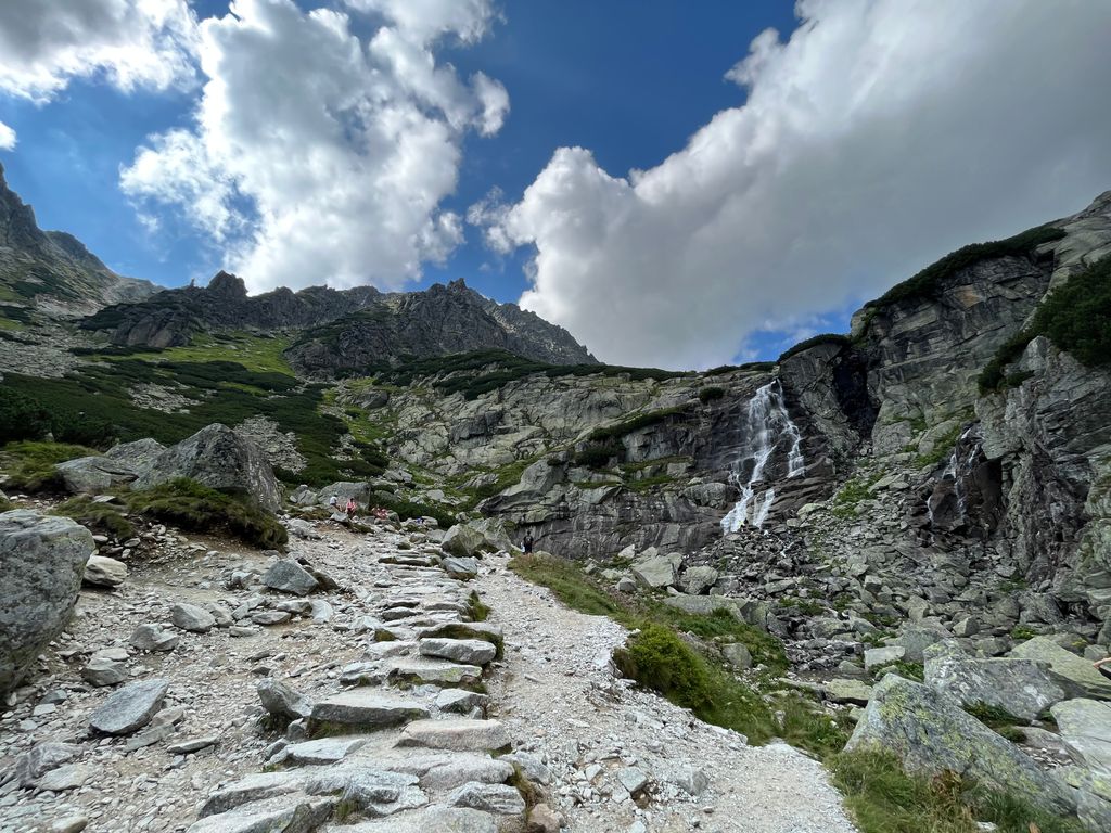 High Tatras of Slovakia and Poland are the highest peaks in the Carpathians