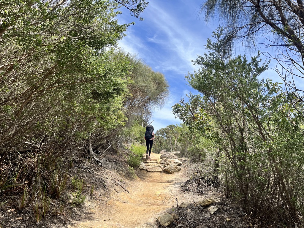 Setting forth. Photo: Sergei Poljak. Hiking in Wilson’s Promontory