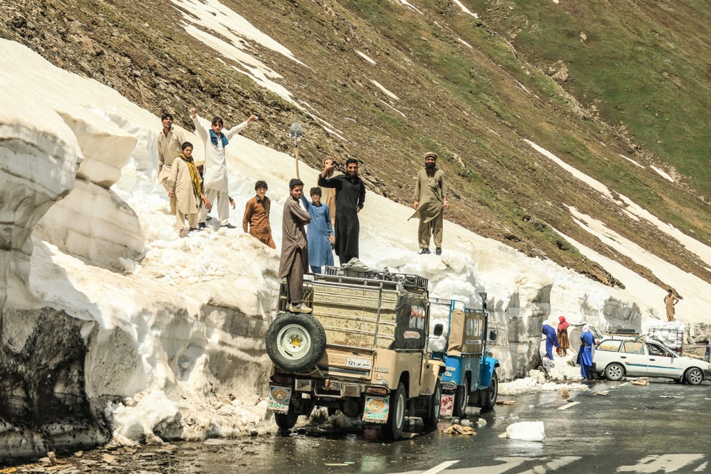 Pakistan harvest ice, Hindu Kush
