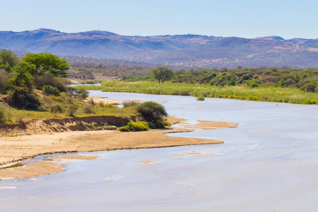 iMfolozi River. Hluhluwe iMfolozi Park