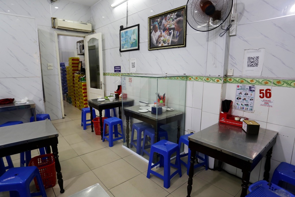 The Bún Chả Hương Liên restaurant, where Obama and Anthony Boudain convened for a special lunch in 2016. Hoàng Liên National Park