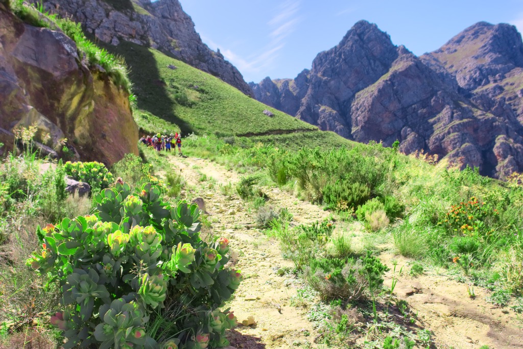 Hiking Landdroskop. Hottentots-Holland