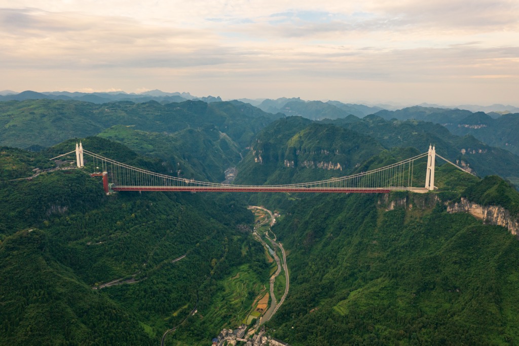 Aizhai Bridge. Hunan