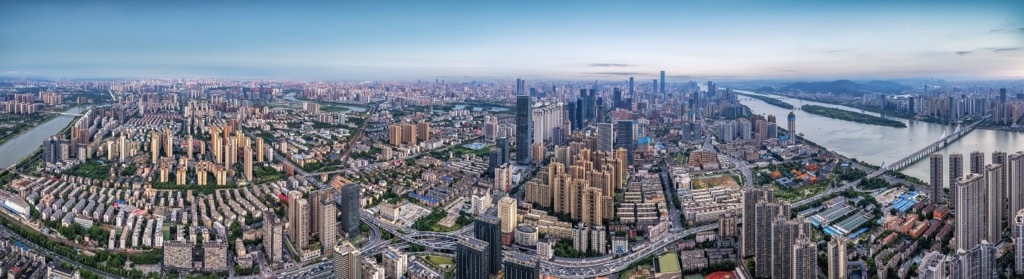 The Changsha skyline. Hunan