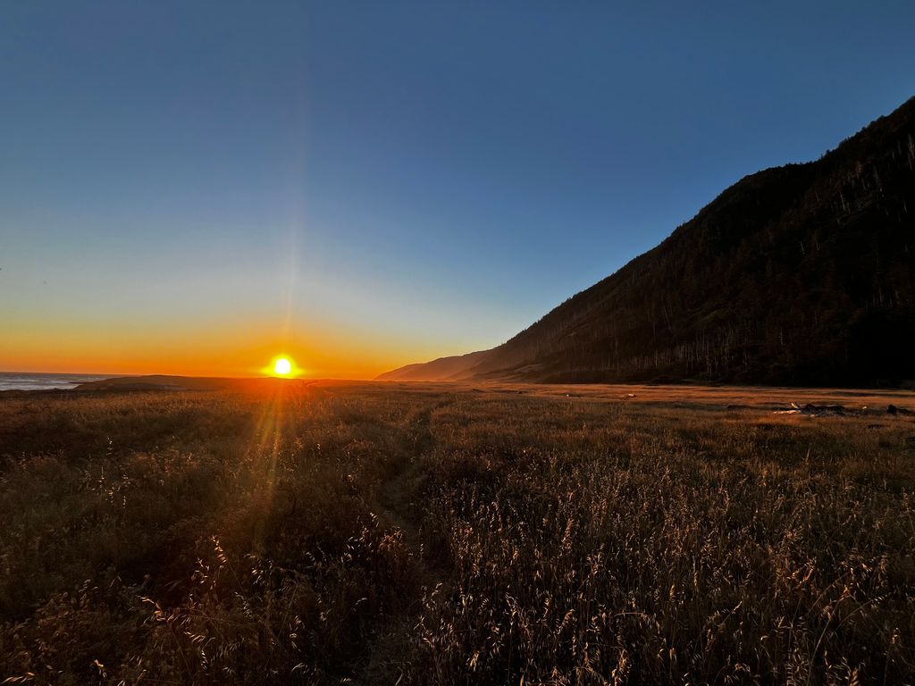 Watching the sunset each night is a Lost Coast ritual. Photo: Sergei Poljak. Backpacking California’s Lost Coast Trail