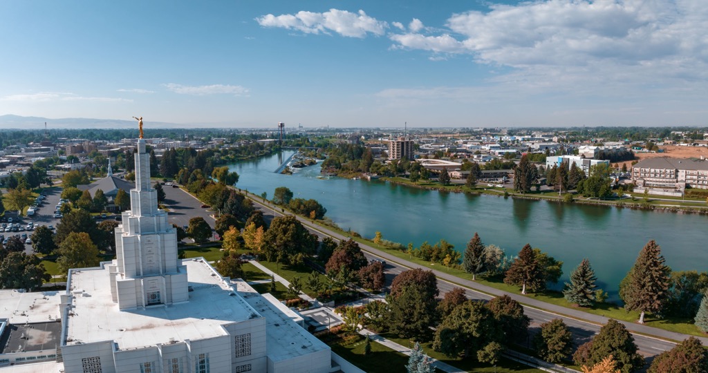 Idaho Falls City, USA