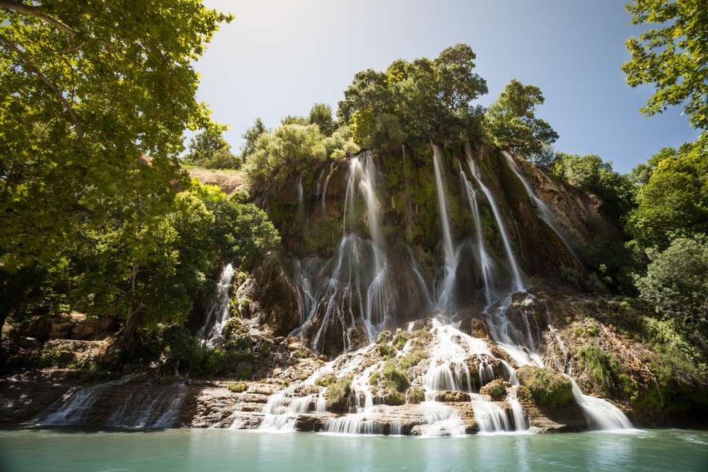 Bishe Waterfall, Iran
