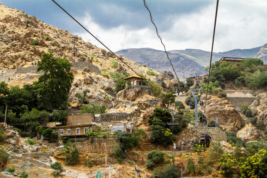 Darband district in Tehran, Iran