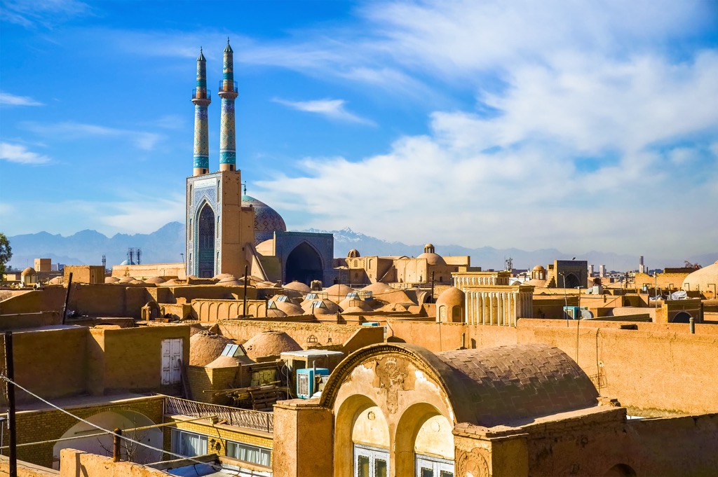 centre of Yazd, Iran