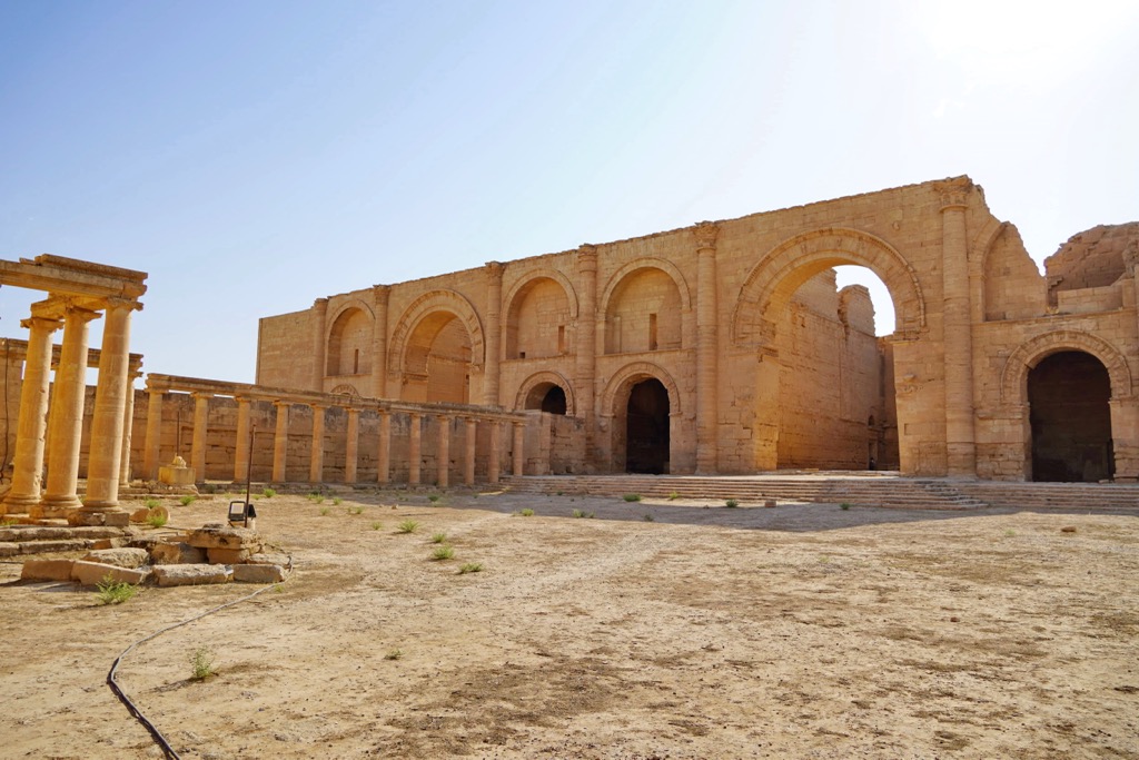 Hatra historical city near Mosel, Iraq