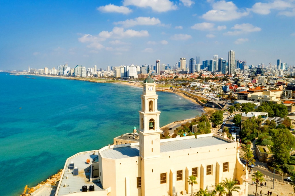 old city port of Jaffa, Israel