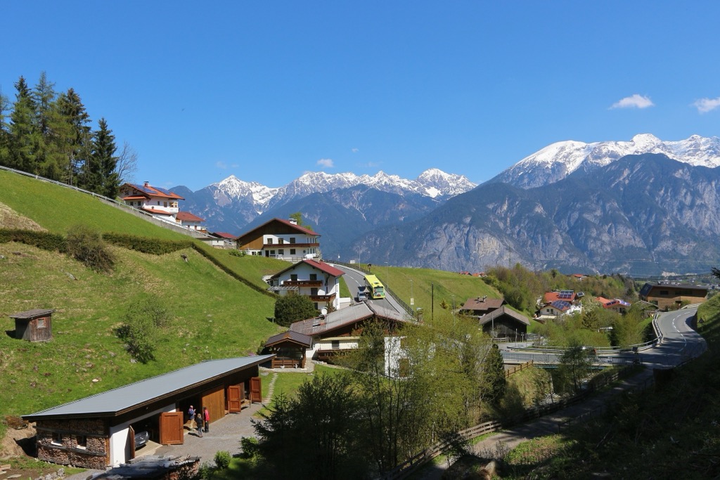 Grinzens, Austria. Kalkkogel