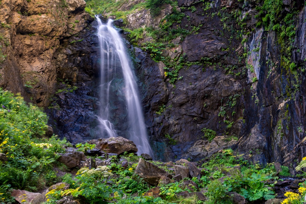 Gveleti Waterfalls, Kazbegi, Georgia