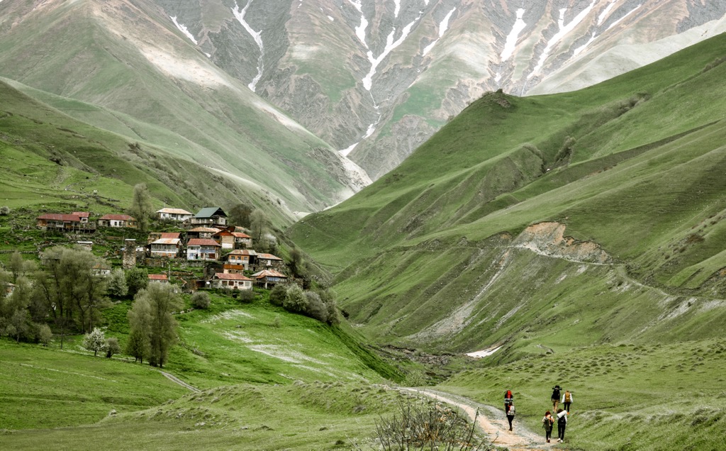 Khada Gorge, Kazbegi, Georgia