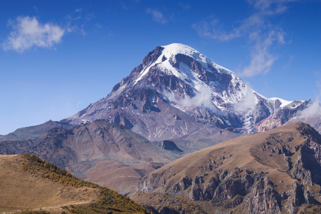 Mount Kazbek, Kazbegi, Georgia