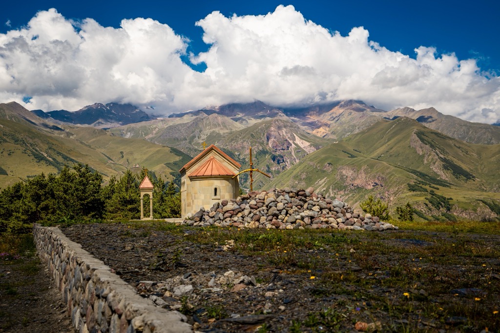 St Ilya Orthodox Church, To Kazbegi, Georgia
