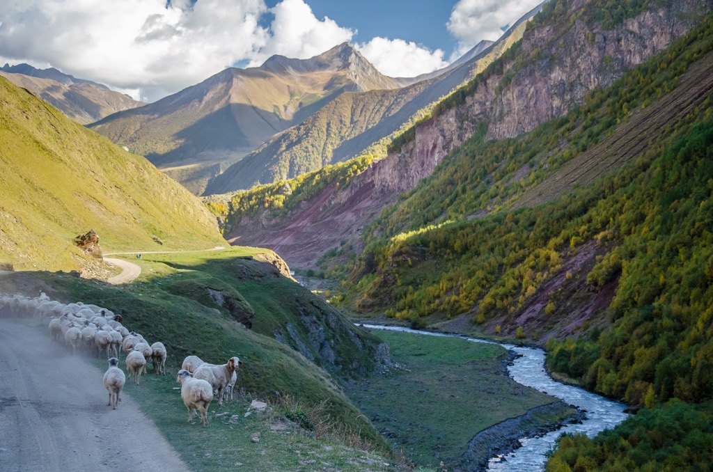 Truso Gorge, Kazbegi, Georgia