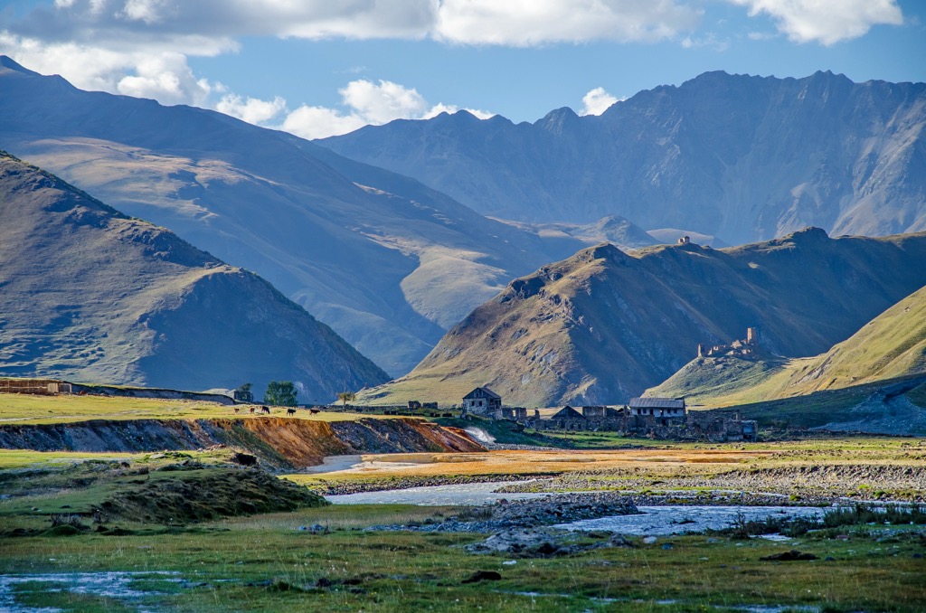 Truso Gorge, Kazbegi, Georgia