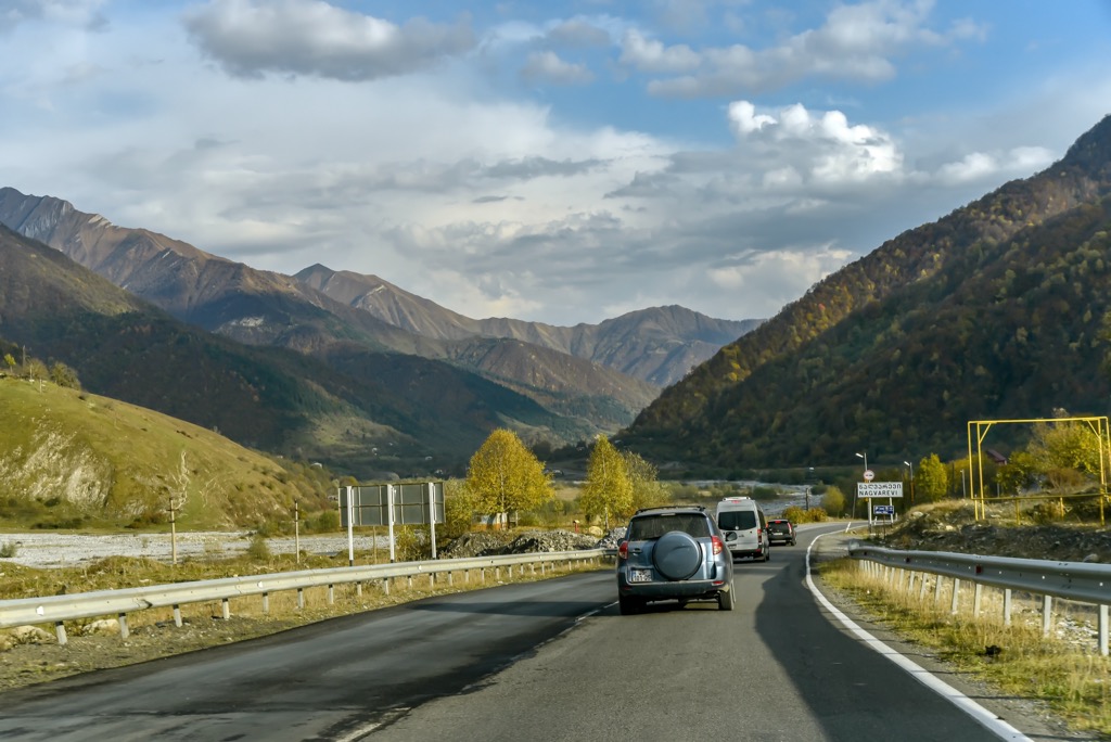 from Tbilisi to Kazbegi, Georgia