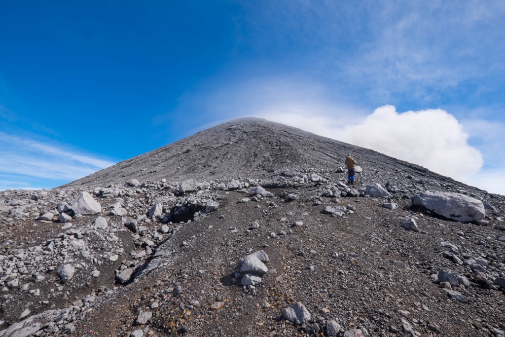 Mount Kerinci’s summit. Kerinci Seblat Park