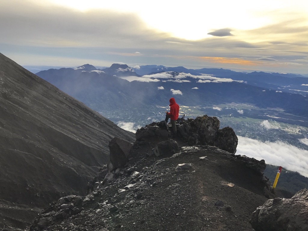 Lava rock defines the higher altitudes of Kerinci. Kerinci Seblat Park