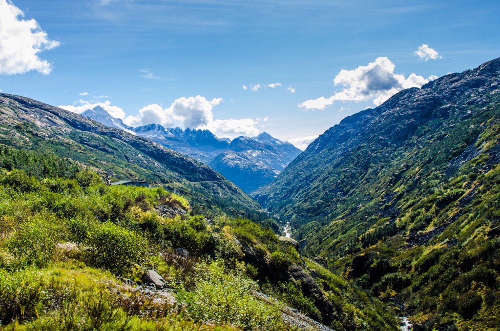 Landscape, White Pass and Yukon Route Railway, Whitehorse, Yukon, Canada