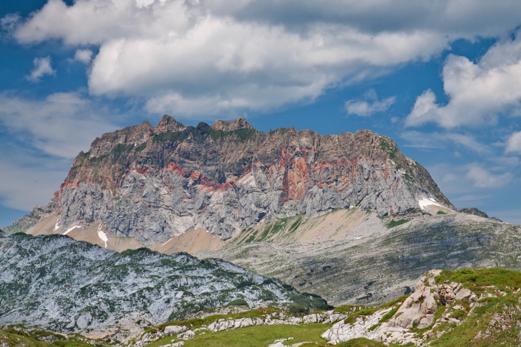 Rote Wand. Lechquellen Mountains