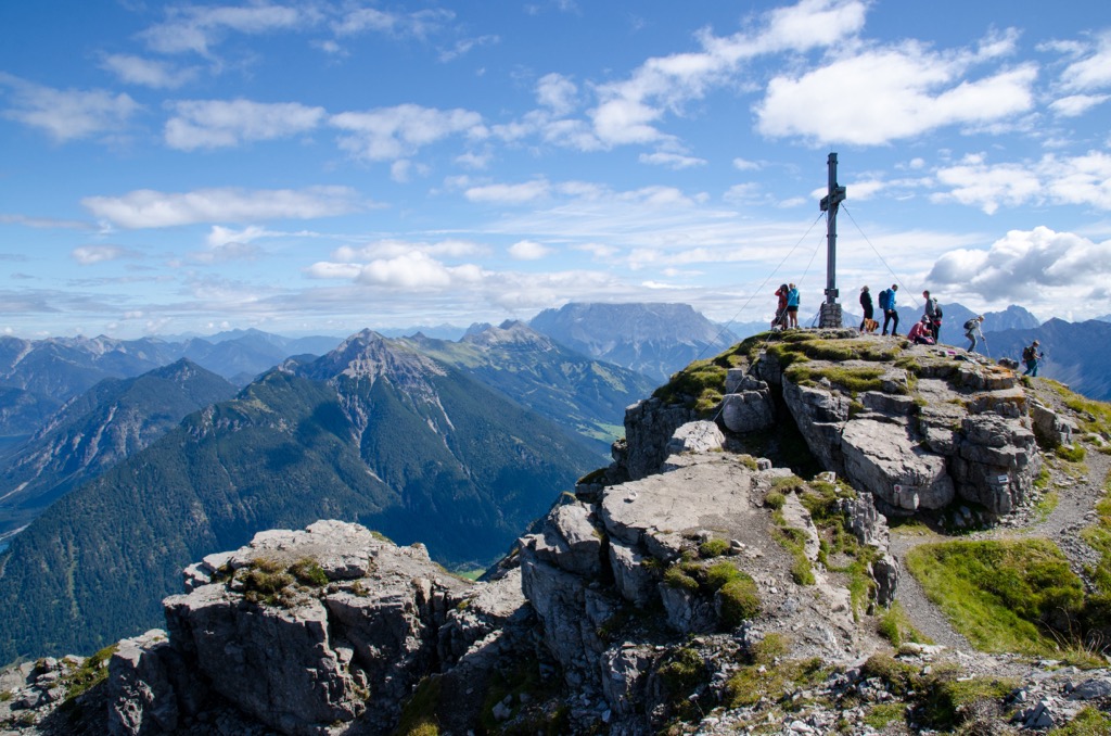 Thaneller top. Lechtal Alps