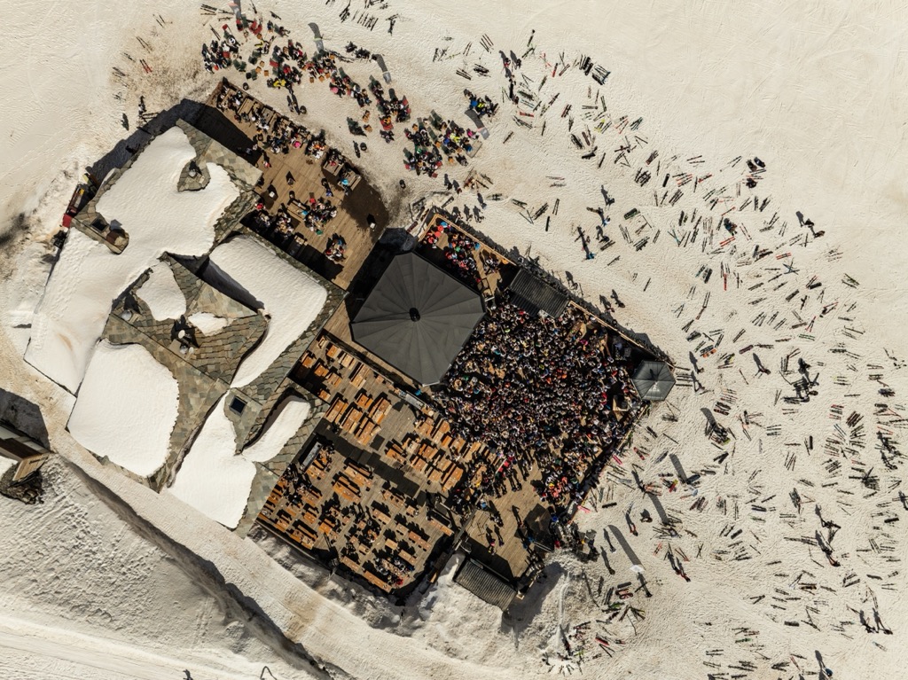 The Pano Bar at Les 2 Alpes. Les 2 Alpes