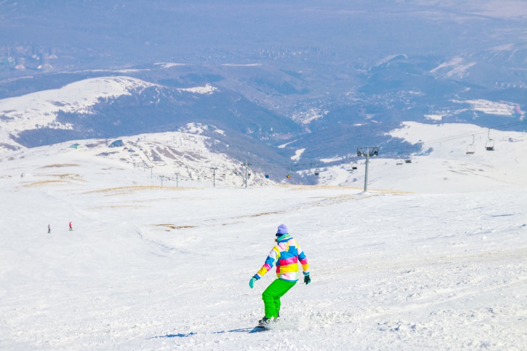 Tsaghkadzor Ski Resort, Lesser-Caucasus, Armenia